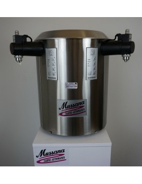 Automat do bitej śmietany Mussana Duo okrągła 2x 6L 33% - używany