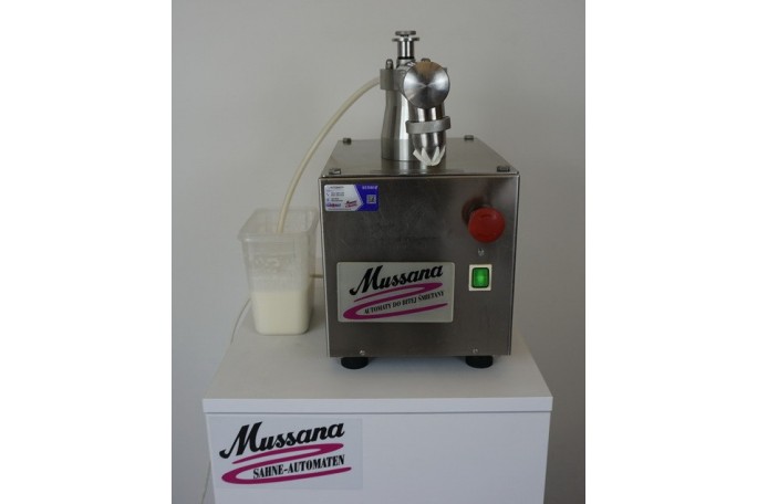 Automat do bitej śmietany Mussana Mini 33% - używany