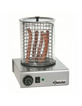 Urządzenie podgrzewacz parówek do hot-dogów z cylindrem | BARTSCHER