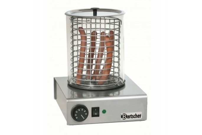 Urządzenie podgrzewacz parówek do hot-dogów z cylindrem | BARTSCHER