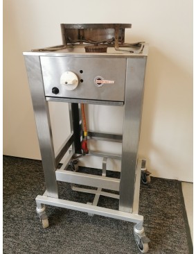 Taboret Gazowy śr. palnika 27 cm + podstawa na kółkach