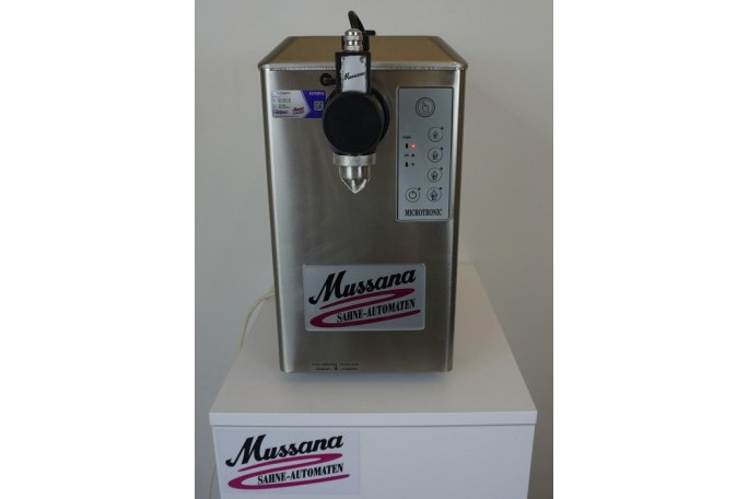 Automat do bitej śmietany Mussana Pony Microtronic 2L 33% - używany