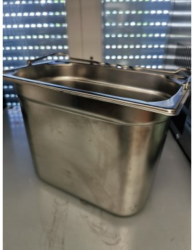Pojemnik gastronomiczny GN 1/4 200mm 5.0l  + uchwyt stal nierdzewna BLANCO