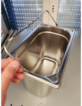 Pojemnik gastronomiczny GN 1/4 200mm 5.0l  + uchwyt stal nierdzewna BLANCO 2
