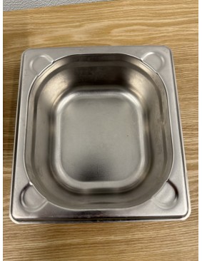 POJEMNIK GN 1/6 65 MM ZE STALI NIERDZEWNEJ GASTRONOMICZNY 1.0 L 2