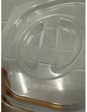 Pokrywa gastronomiczna GN 1/6 stal plastik pełna
