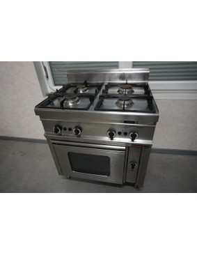 KUCHNIA GAZOWA 4 PALNIKOWA GASTRONOMICZNA WŁOSKA + PIEKARNIK 230v 2
